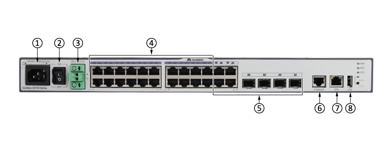 front-panel-s5700-24tp-si-ac-datasheet