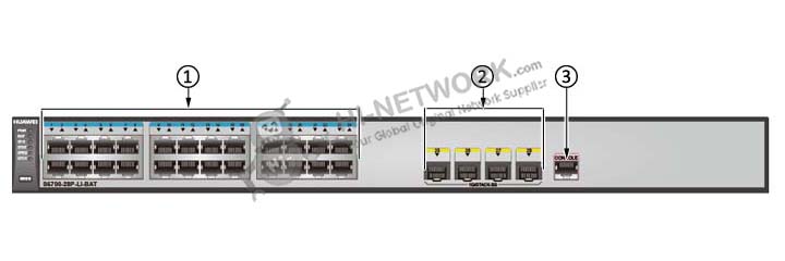 front-panel-s5700-28p-li-bat-datasheet