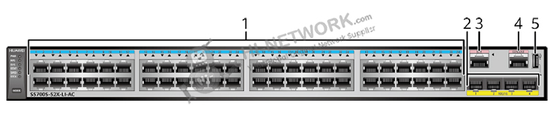 front-panel-s5700s-52x-li-ac-datasheet