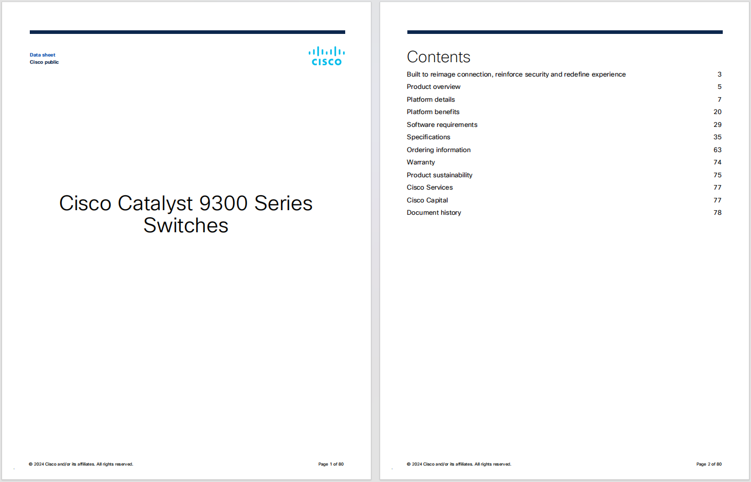 cisco 9300 data sheet