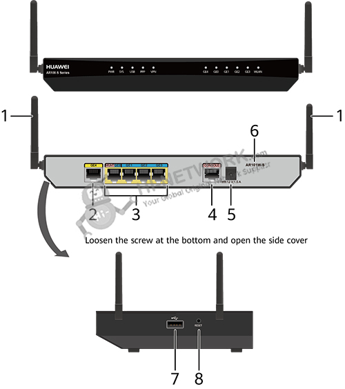 structure-ar101w-s-datasheet