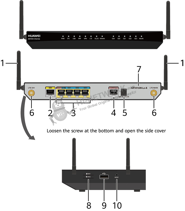 structure-ar101gw-lc-s-datasheet